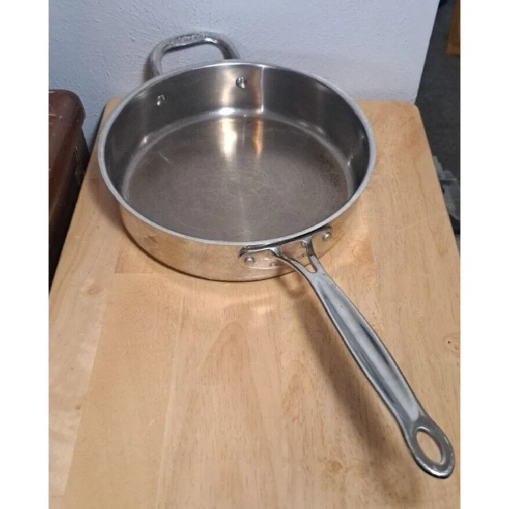 Cuisinart Sauté Skillet 7333-24HG Pan Stainless Steel No Lid